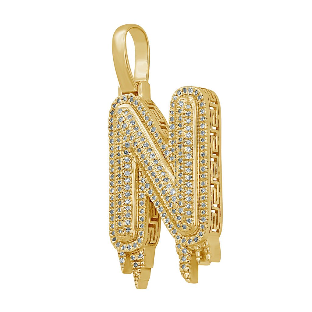 10K 0.37-0.52CT D-DRIP BUBBLE INITIAL N""