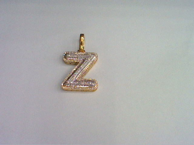 10KT 0.42 CT D-BUBBLE INITIAL Z""