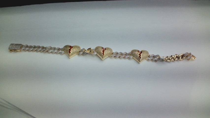 CLOSEOUT 10KT 2.80CT D-BRACELET