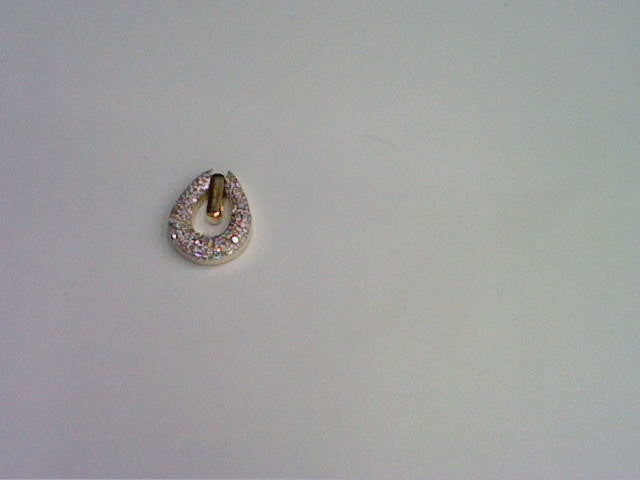 14KT 0.32CT D-LADIES PENDANT