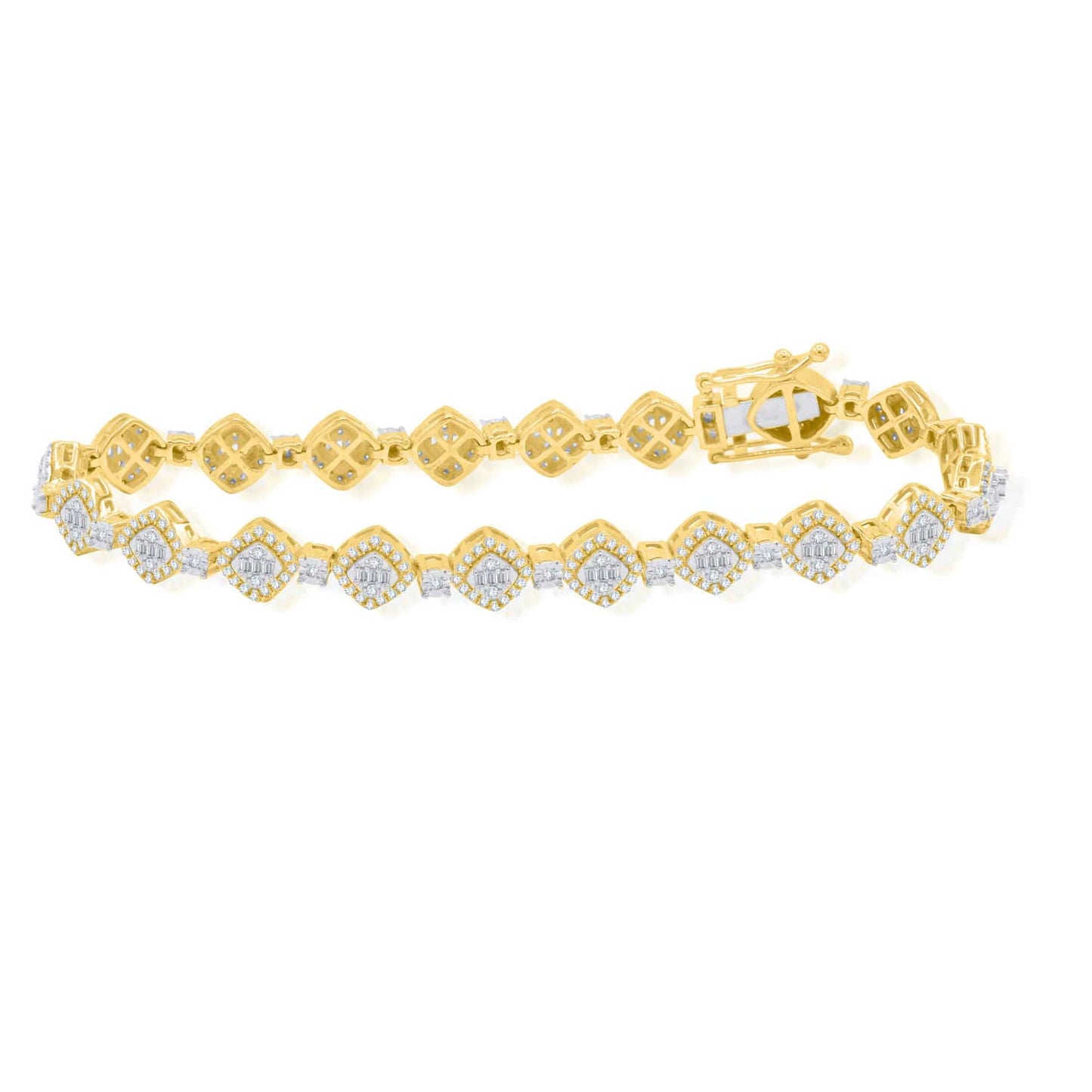 10KT 1.31CT D-BRACELET
