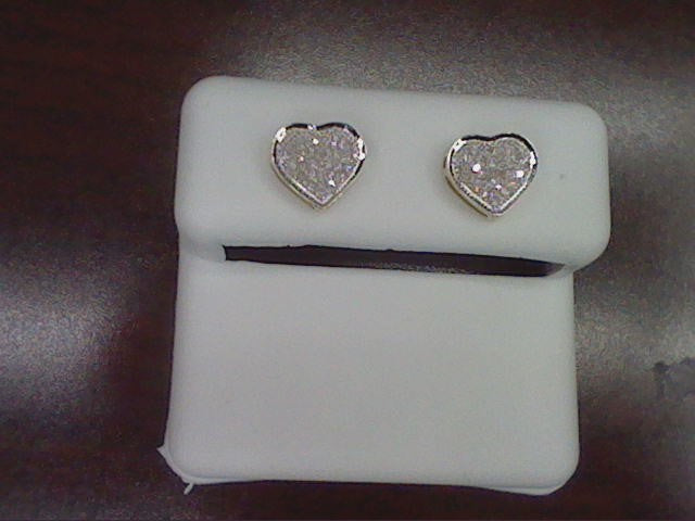 CLOSEOUT 10KT 0.14-0.15CT D-EARRINGS