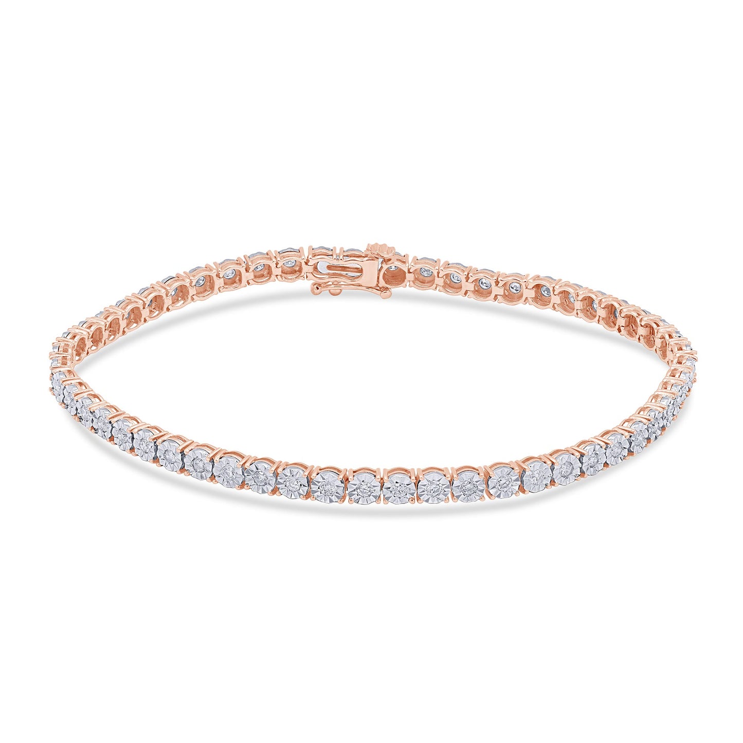10KT 1.05 CT D-BRACELET