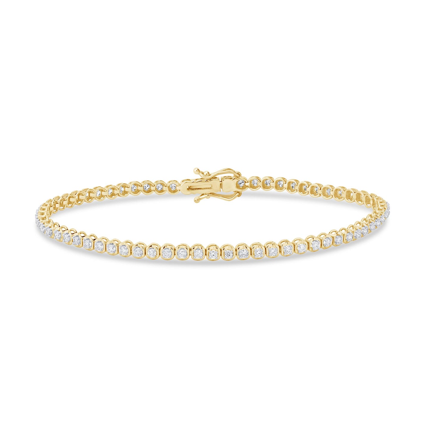10KT 1.04CT D-BRACELET