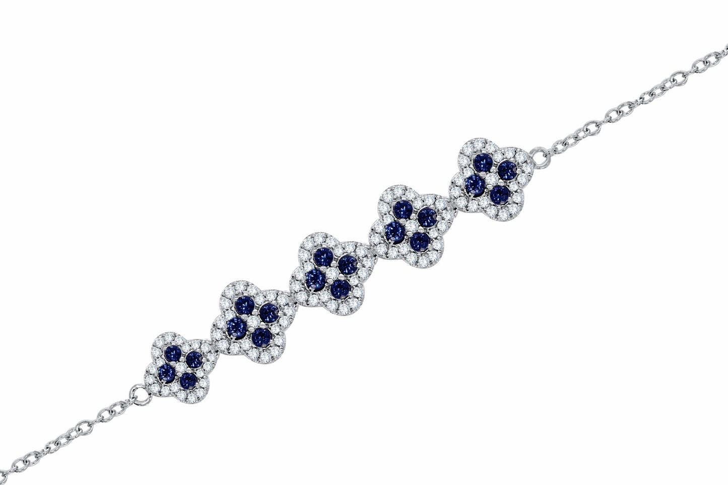 10KT 0.60CT D-BRACELET