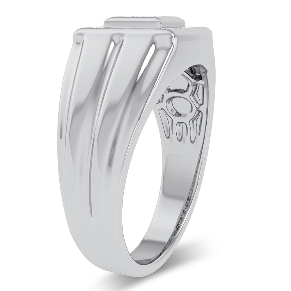 14K 0.50CT DIAMOND MENS RING