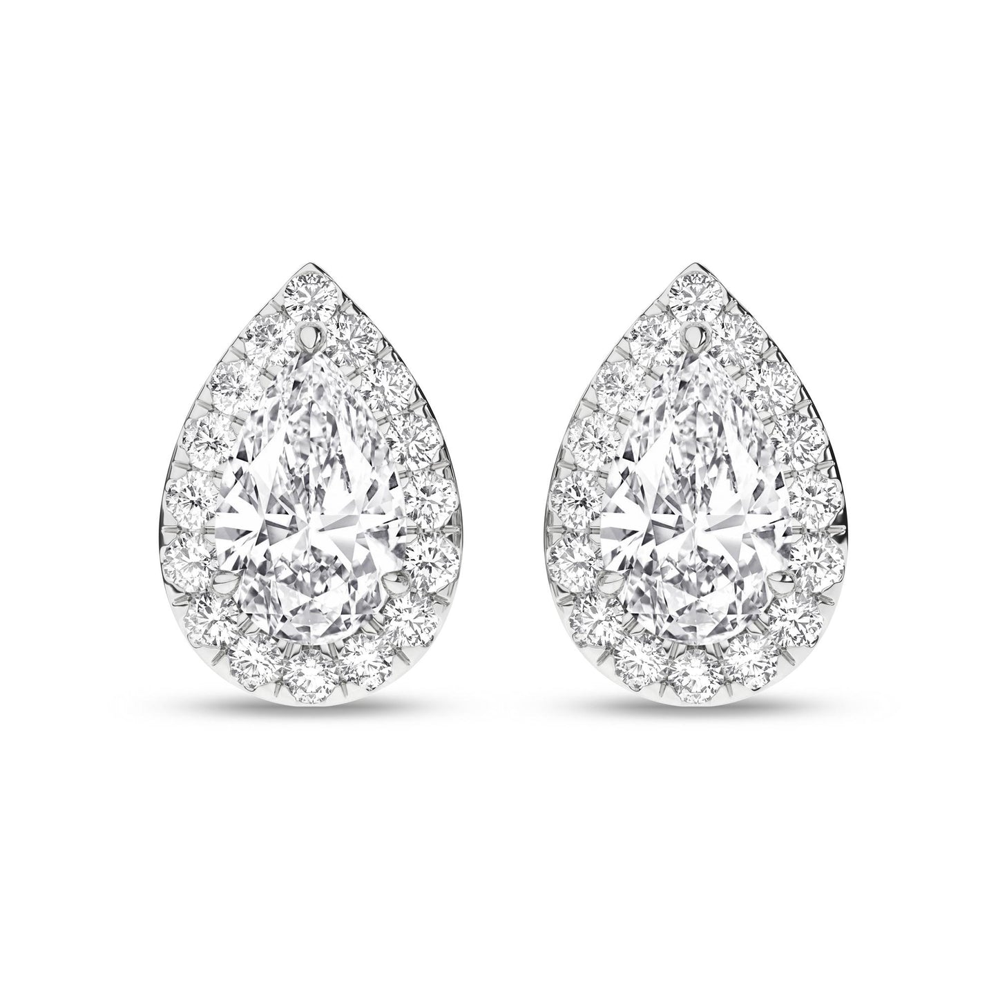 14K 2.25ct Certified Lab Grown Diamond Earrings