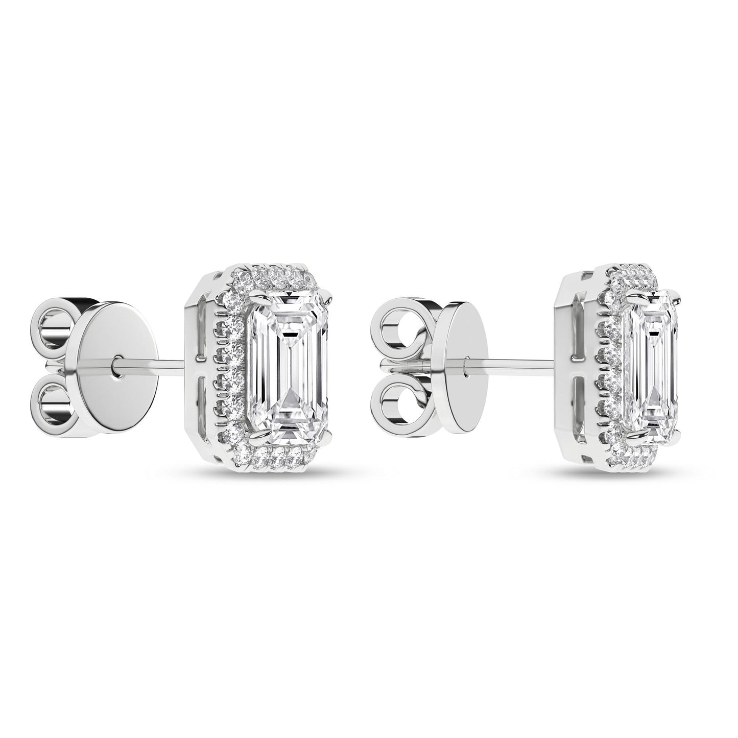14K 2.25ct Certified Lab Grown Diamond Earrings