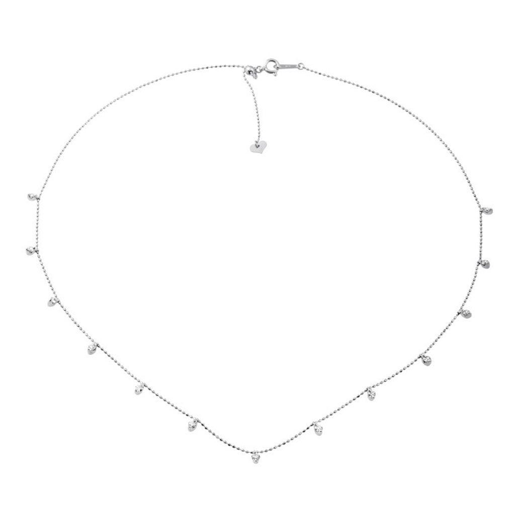 18K 0.51CT D-NECKLESS LDS ROSE CUT