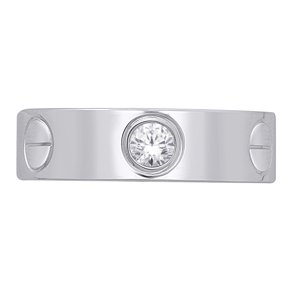 18K 0.15CT D-BAND MEN RDS