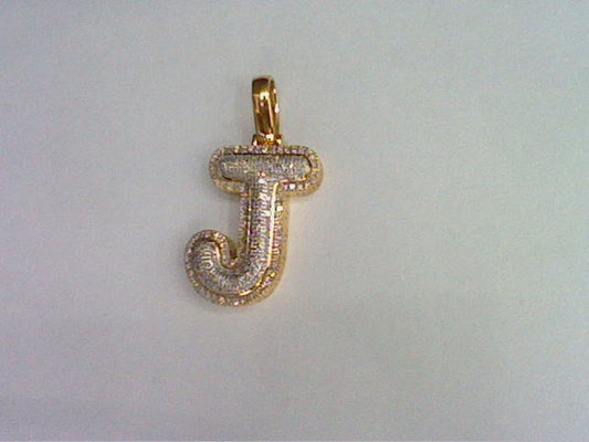 10KT 0.25-0.29 CT D- BUBBLE INITIAL J""