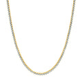 10KT 2.54-2.64CT D-NECKLACE "26inch"