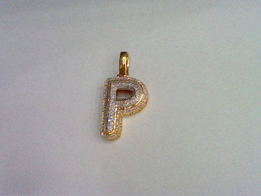10KT 0.22-0.26CT D- BUBBLE INITIAL P""