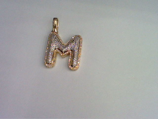 10KT 0.38-0.39CT D- BUBBLE INITIAL M""
