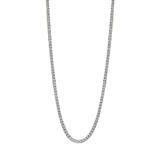 10KT 2.58- 2.67CT D-NECKLACE