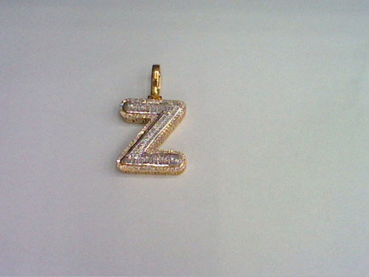 10KT 0.42 CT D-BUBBLE INITIAL Z""