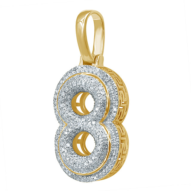 10K 0.26-0.36CT D-BUBBLE INITIAL 8""