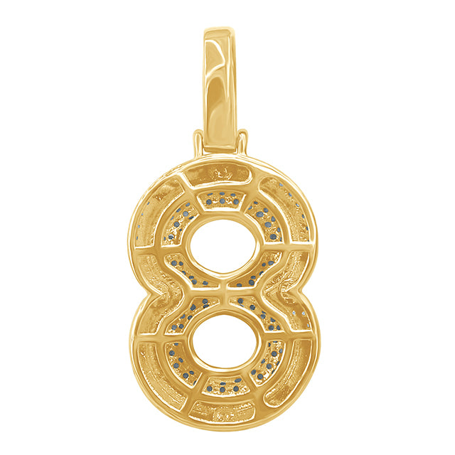 10K 0.26-0.36CT D-BUBBLE INITIAL 8""