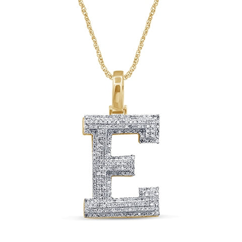 10KT 0.38-0.43 CT D-MICROPAVE INITIAL E""