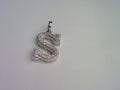 10KT 0.45CT D-MICROPAVE INITIAL S""