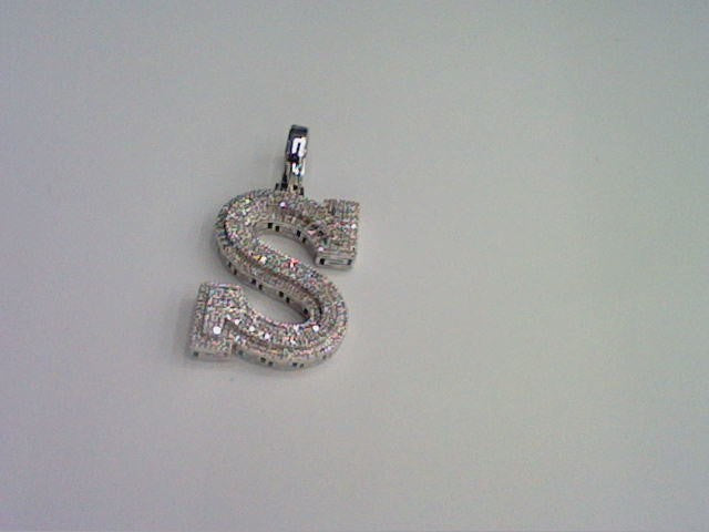 10KT 0.45CT D-MICROPAVE INITIAL S""