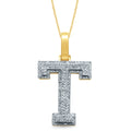 10KT 0.27- 0.30 CT D-MICROPAVE INITIAL T""