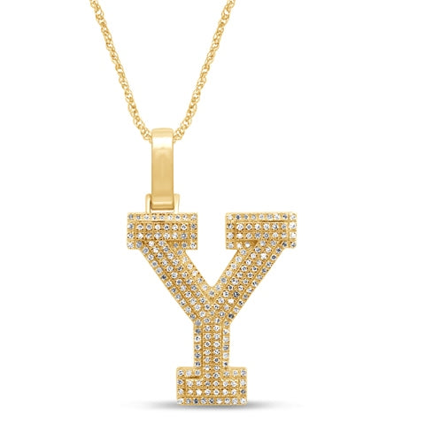 10KT 0.34-0.39CT D-MICROPAVE INITIAL Y""