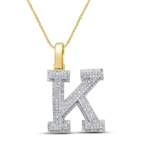 10KT 0.46-0.56 CT D-MICROPAVE INITIAL K""