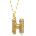 10K 0.34- 0.40CT D-BUBBLE INITIAL H""