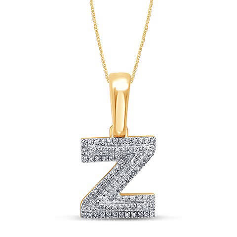 10KT 0.14- 0.15CT D-MICROPAVE INITIAL Z""