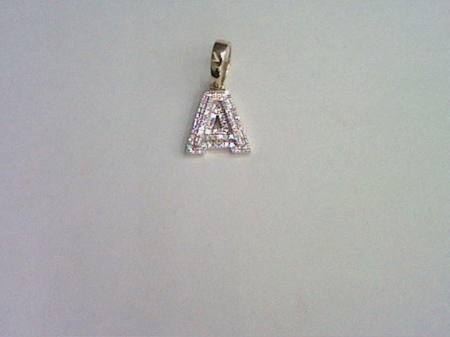 10KT 0.11-0.14CT D-MICROPAVE INITIAL A""