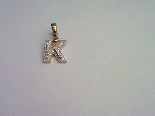 10KT 0.14-0.16CT D-MICROPAVE INITIAL K""