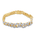 10KT 7.22-7.33CT D-BRACELET