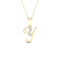 10K 0.04CT D-LADIES INITIAL Y""