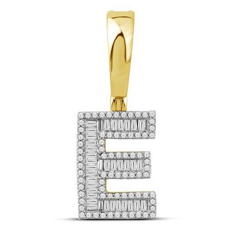 10K 0.48CT D-BAGUETTE  NITIAL E""