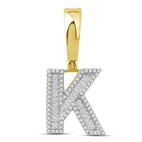 10K 0.46CT D-BAGUETTE  INITIAL K""