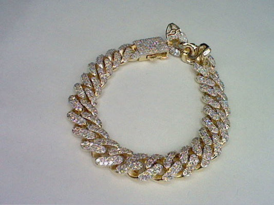 10KT 9.53-9.72CT D-BRACELET