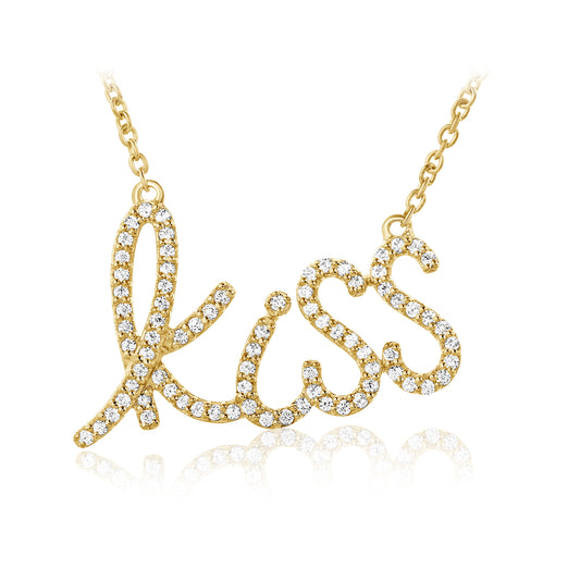 10K 0.25CT D-LADIES CHARMS KISS""