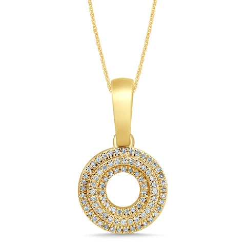 10KT 0.12- 0.14CT D-MICROPAVE INITIAL O""