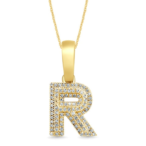 10KT 0.14-0.15CT D-INITIAL R""