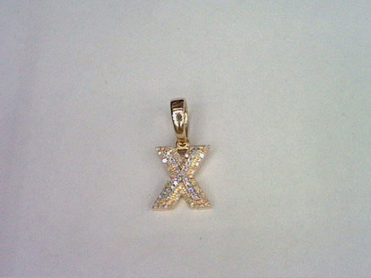 10KT 0.13-0.14CT D-INITIAL X""