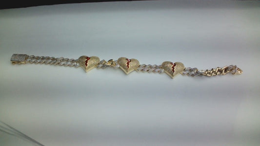 CLOSEOUT 10KT 2.80CT D-BRACELET
