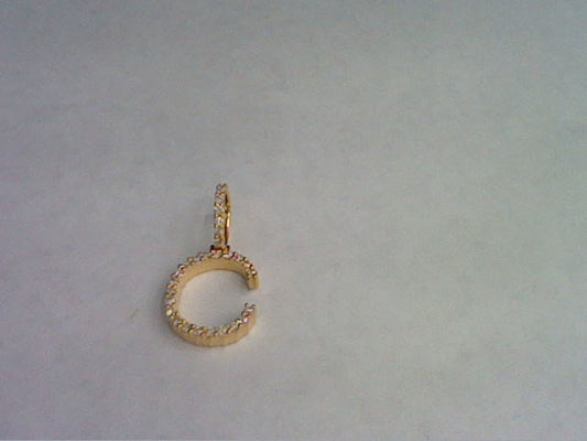 10KT 0.39- 0.43 CT D-DARK POLISH INITIAL C""