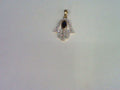 10KT 0.39-0.41CT D- LADIES PENDANT "HAMSA"
