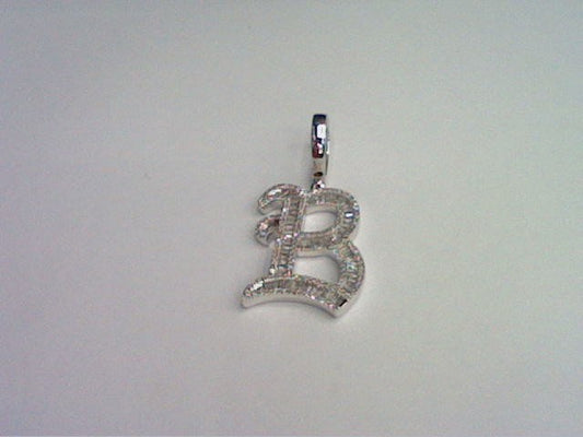 10KT 0.68- 0.72 CT D-TATTOO INITIAL BAGUETTES B""