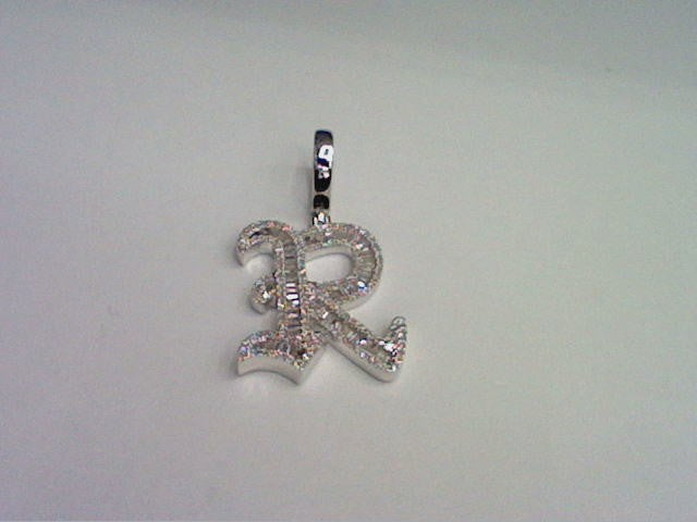 10KT 0.59- 0.66 CT D-TATTOO INITIAL BAGUETTES R""