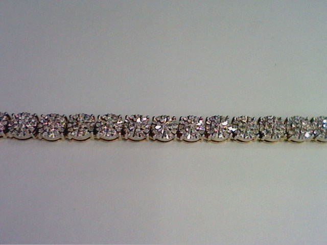 10KT 7.91 CT D-NECKLACE