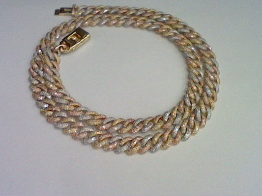 10KT 8.41- 8.45 CT D-NECKLACE