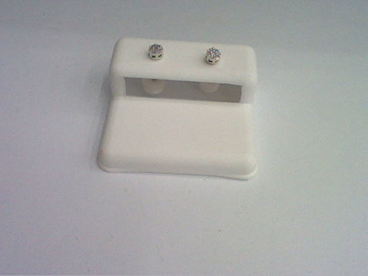 10KT 0.06-0.07 CT D-FLOWER EARRINGS