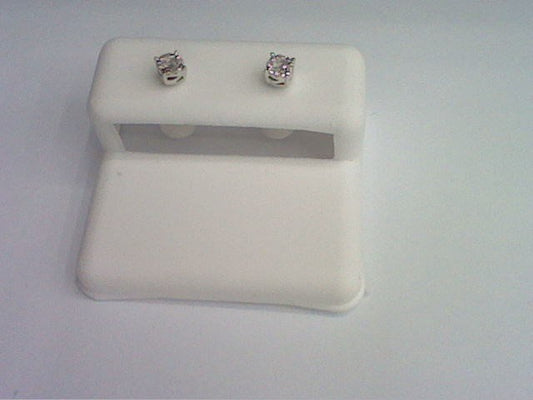 10KT 0.06-0.07CT D-EARRINGS "SUPER FLOWER"